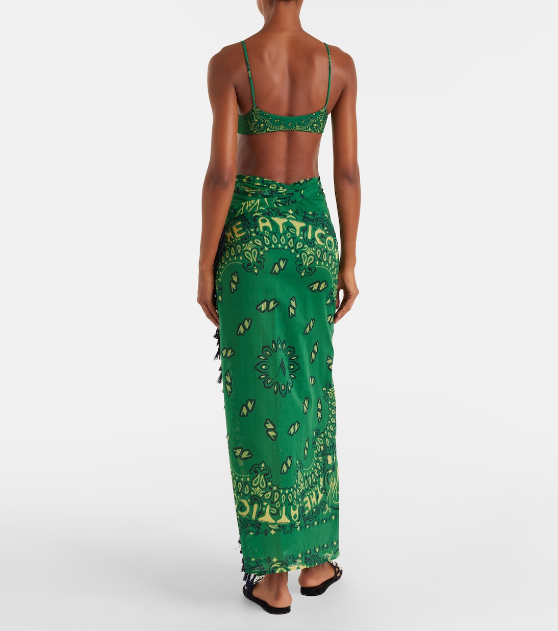 Pareo Bandana de muselina de algodón | The Attico