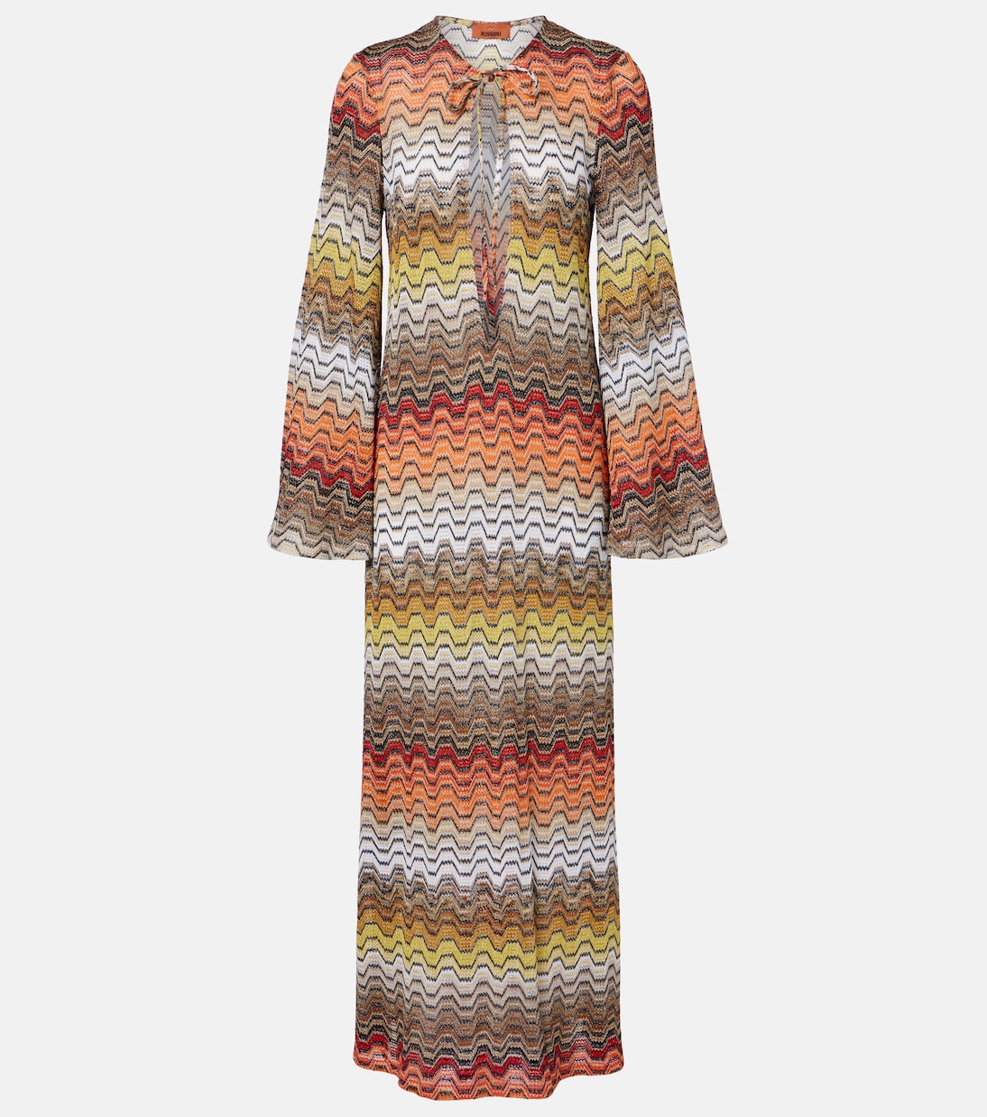 Wave lamé beach dress | Missoni