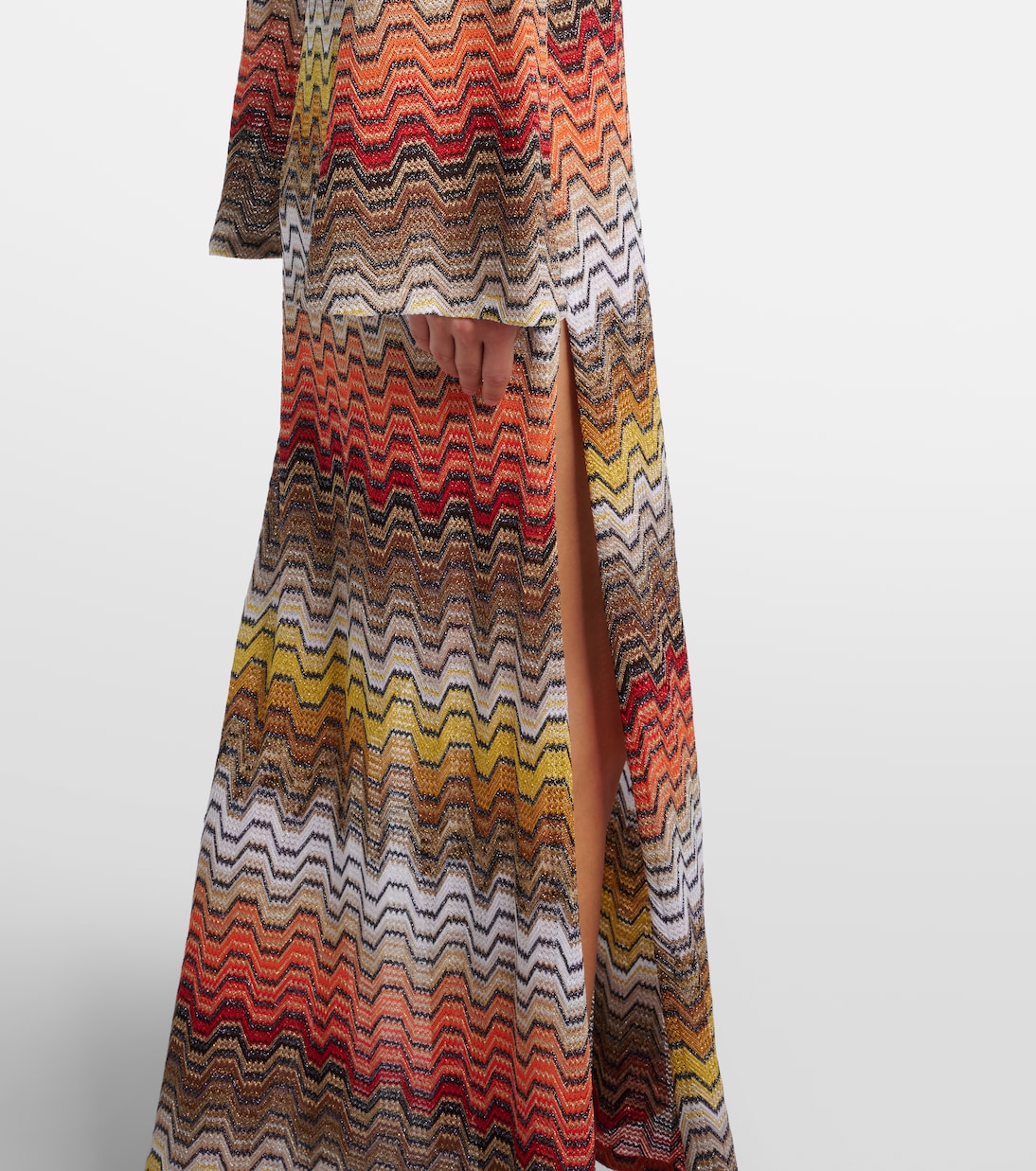 Wave lamé beach dress | Missoni