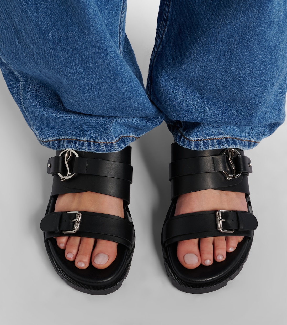 Sandales Her In Roma en cuir | Christian Louboutin