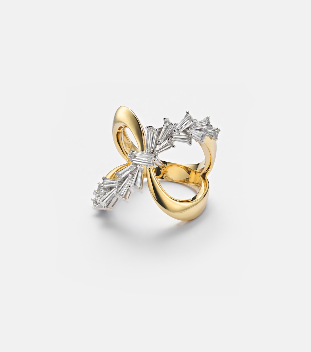 18kt gold (750/1000) ring with diamonds | Yeprem