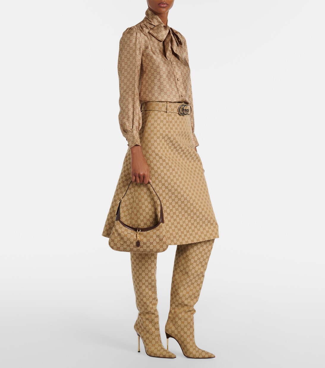 Jackie Slim GG Canvas Small shoulder bag | Gucci