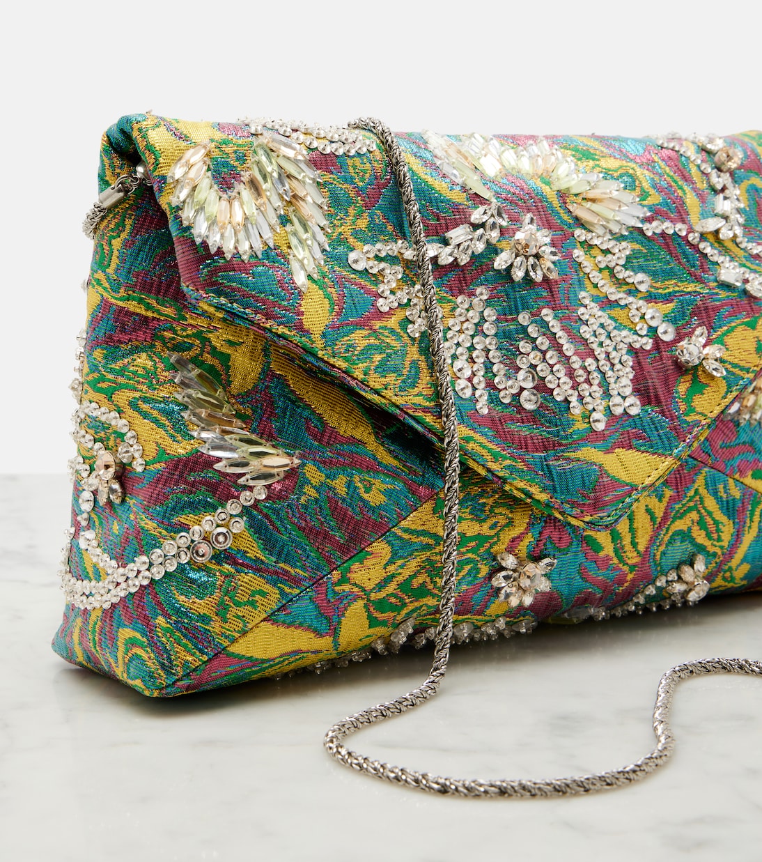 Clutch Envelope Small aus Jacquard | Dries Van Noten