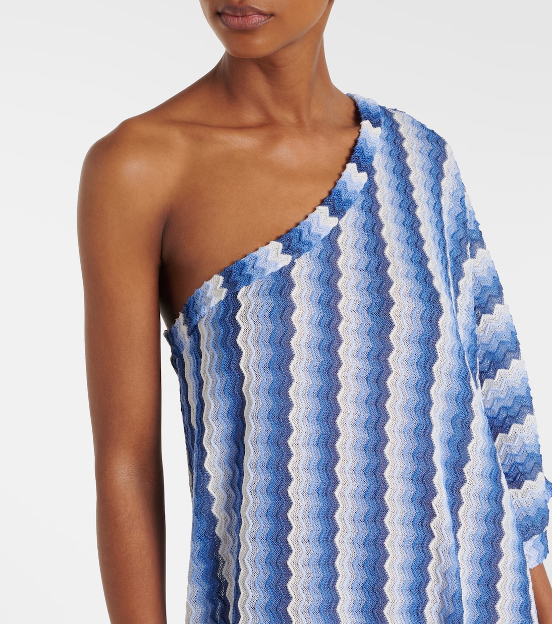 Savannah one-shoulder beach cover-up | Melissa Odabash