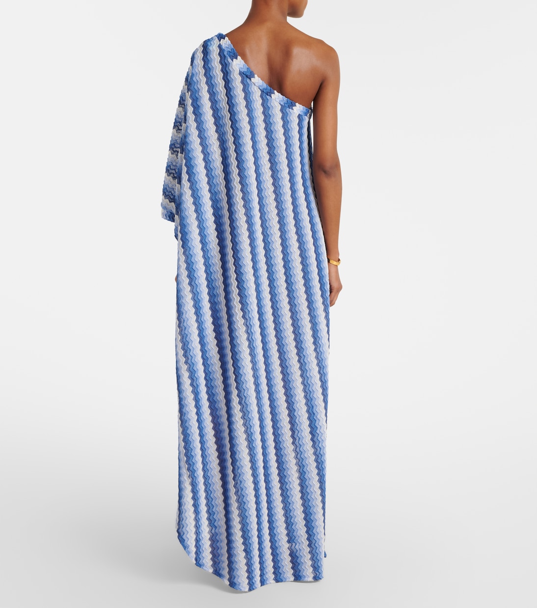 Savannah one-shoulder beach cover-up | Melissa Odabash