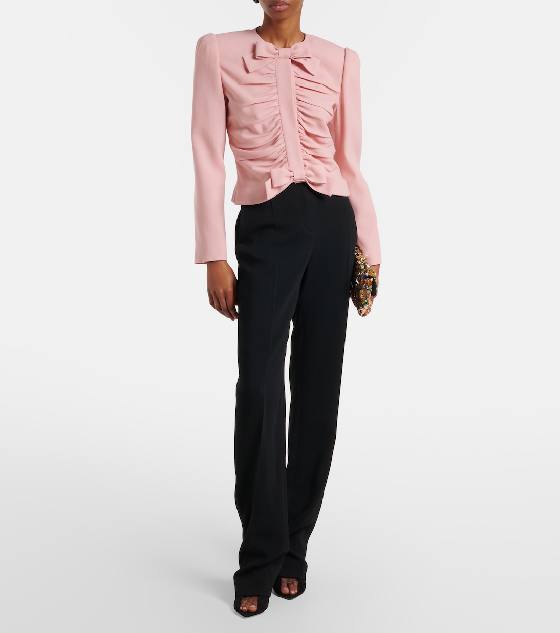 Jacke aus Schurwoll-Crêpe | Valentino