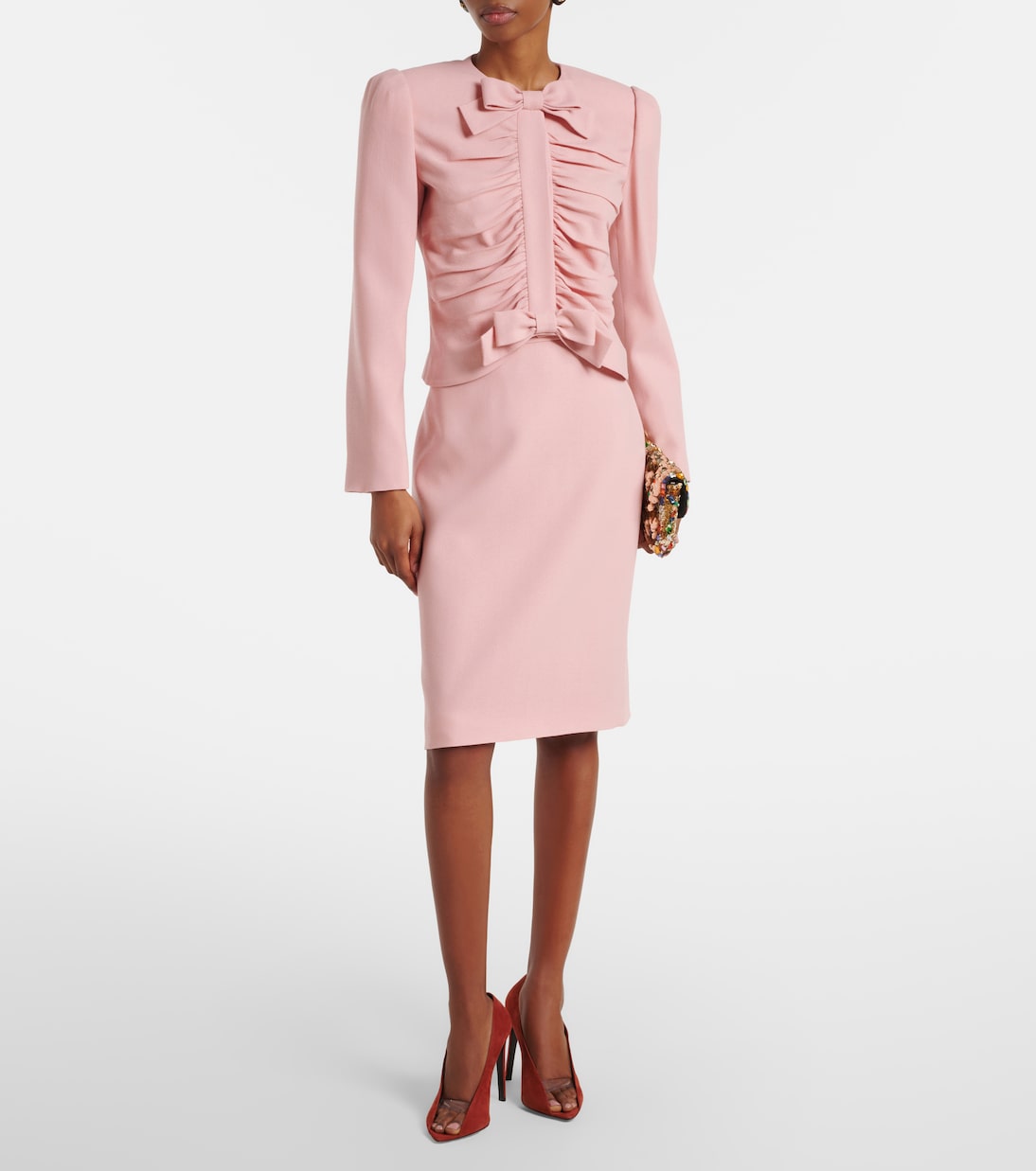 Jacke aus Schurwoll-Crêpe | Valentino