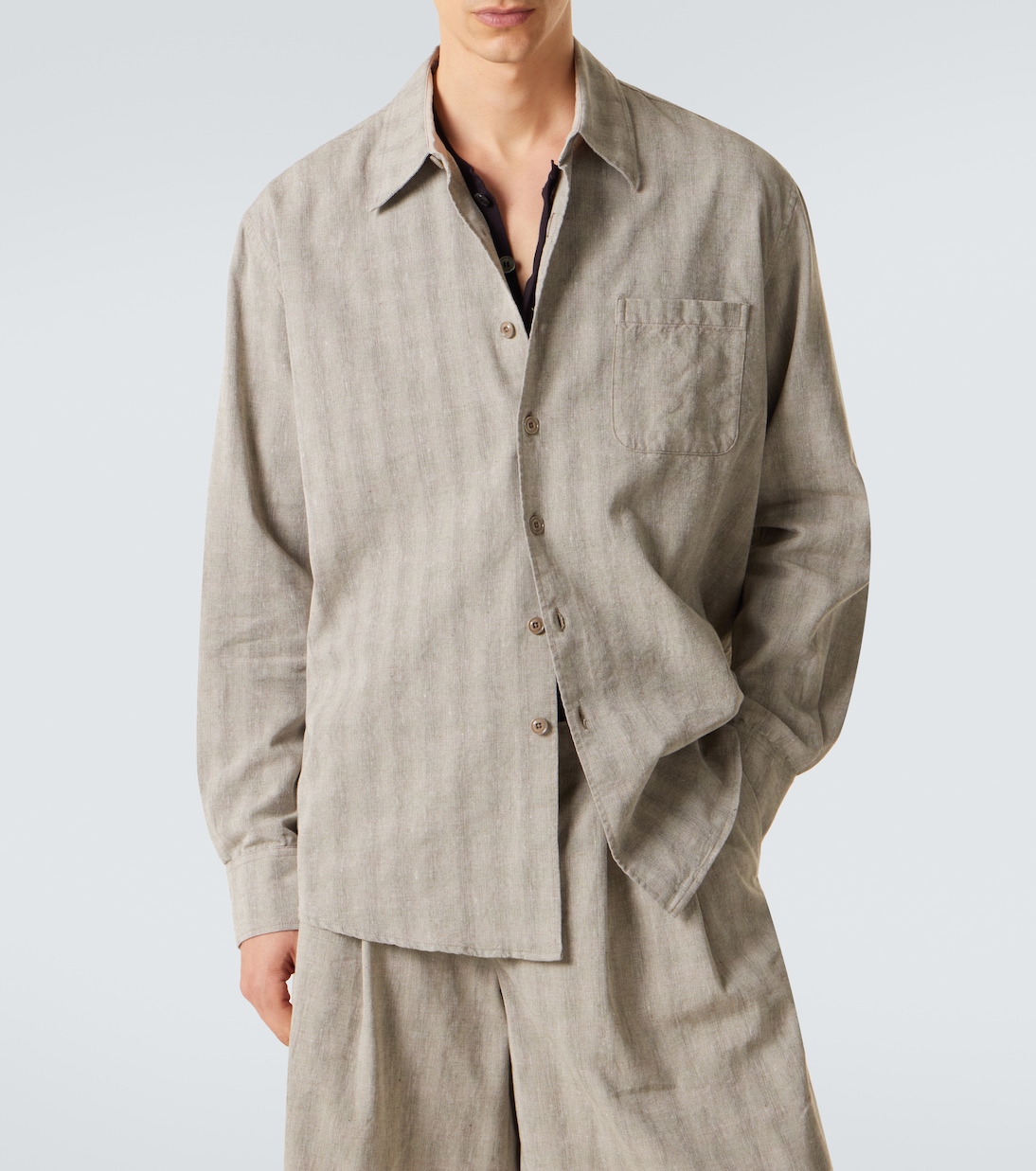Hemd Above aus einem Baumwollgemisch | Our Legacy