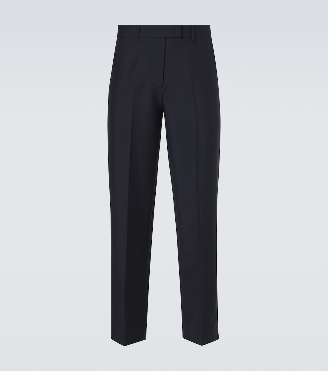Pleated mohair and wool straight-leg pants | Miu Miu