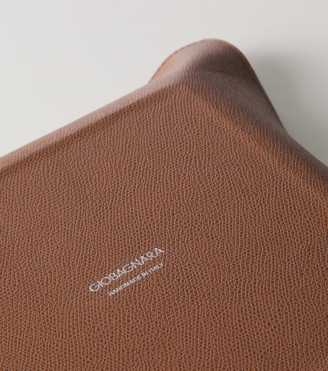Jack Valet Large leather tray | Giobagnara
