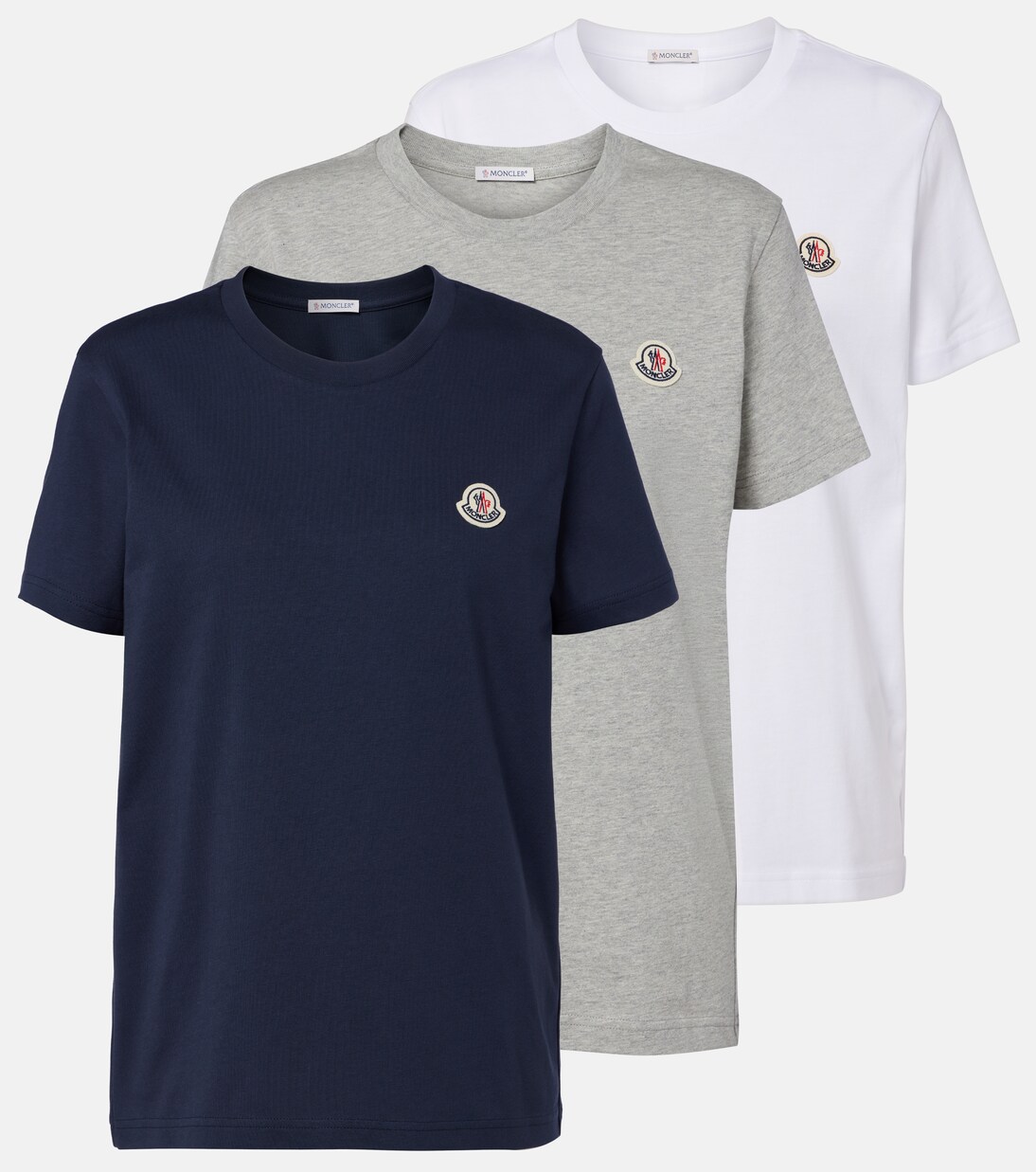Set aus drei T-Shirts aus Baumwoll-Jersey | Moncler
