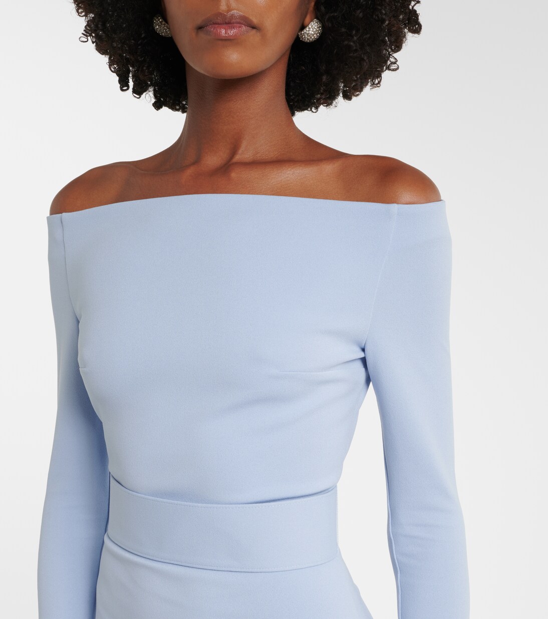 Robe Sabina à épaules dénudées | Solace London