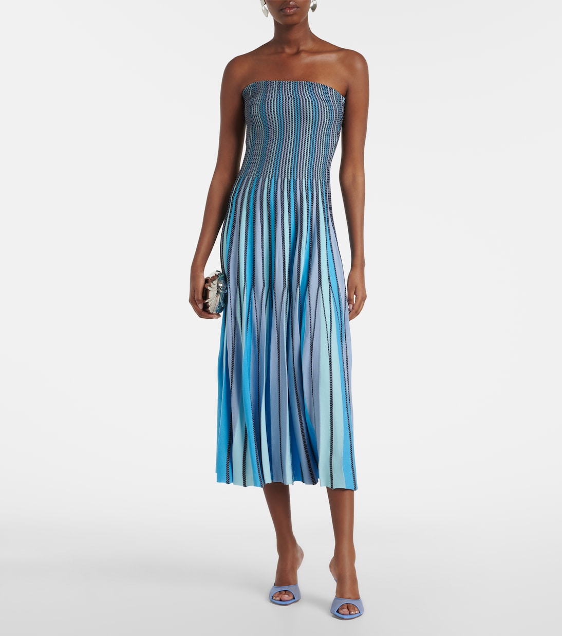 Soleil striped midi dress | Simkhai