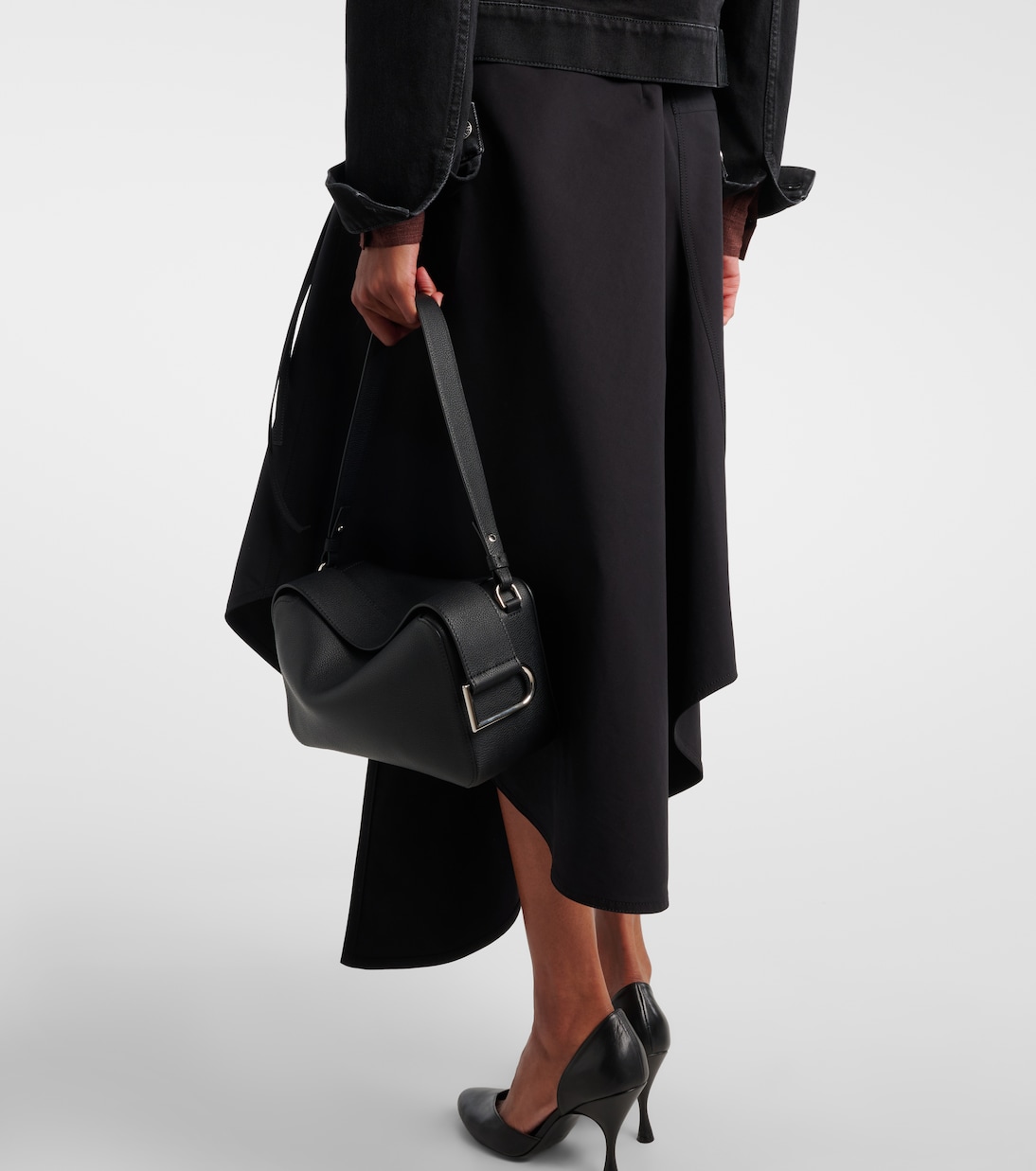 Schultertasche Cool Move Medium aus Leder | Delvaux