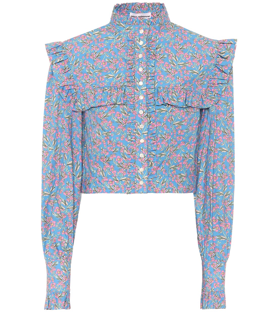 Chemise imprimée en coton | Rabanne