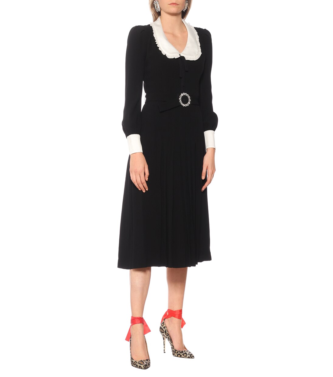 Pumps aus Jacquard | Alessandra Rich