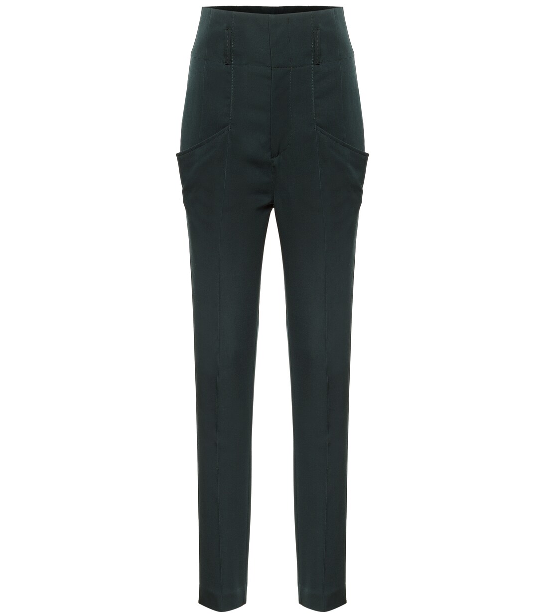 Pantalon Padme à taille haute en laine | Isabel Marant