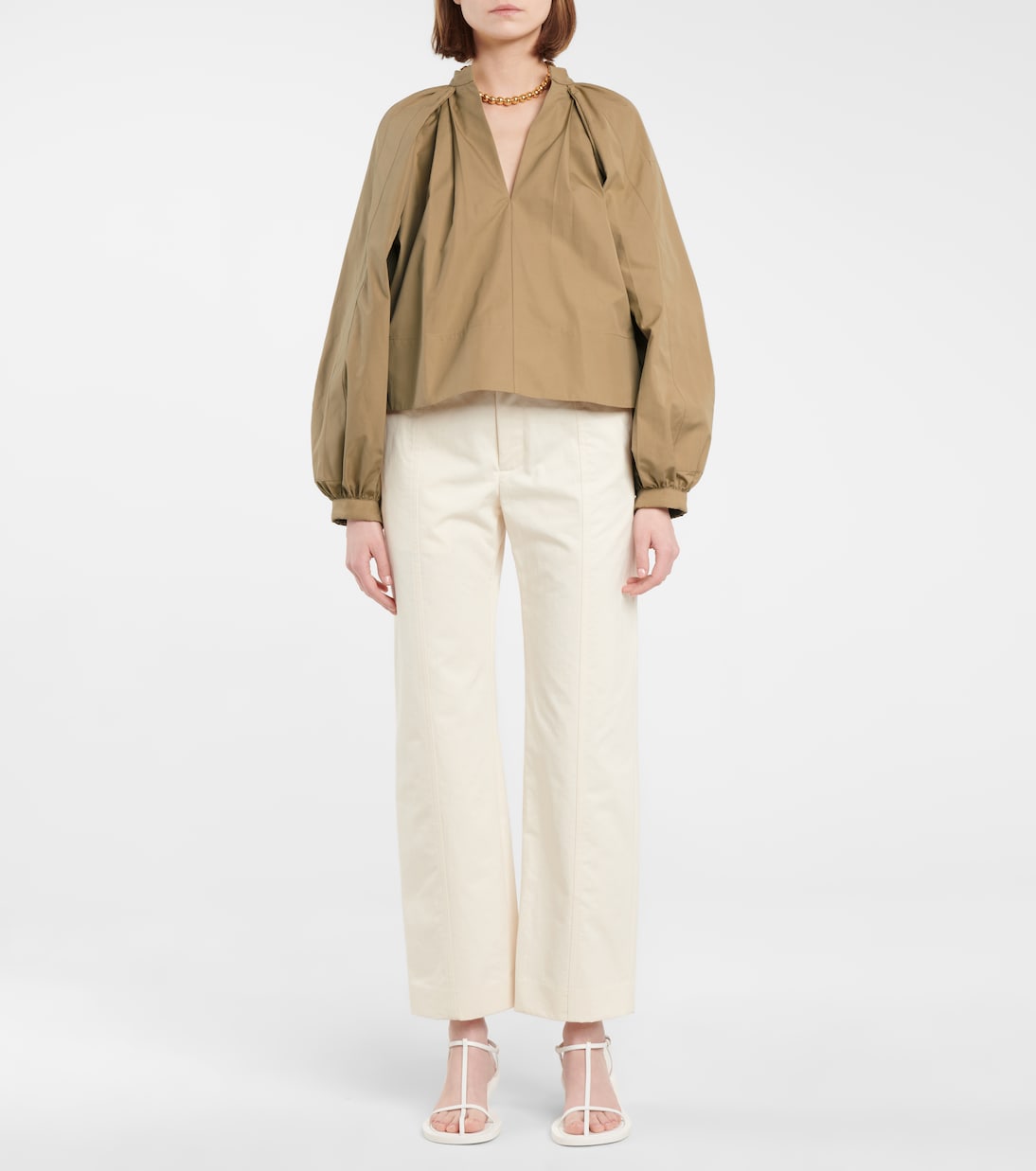 Top aus Baumwolle | Jil Sander
