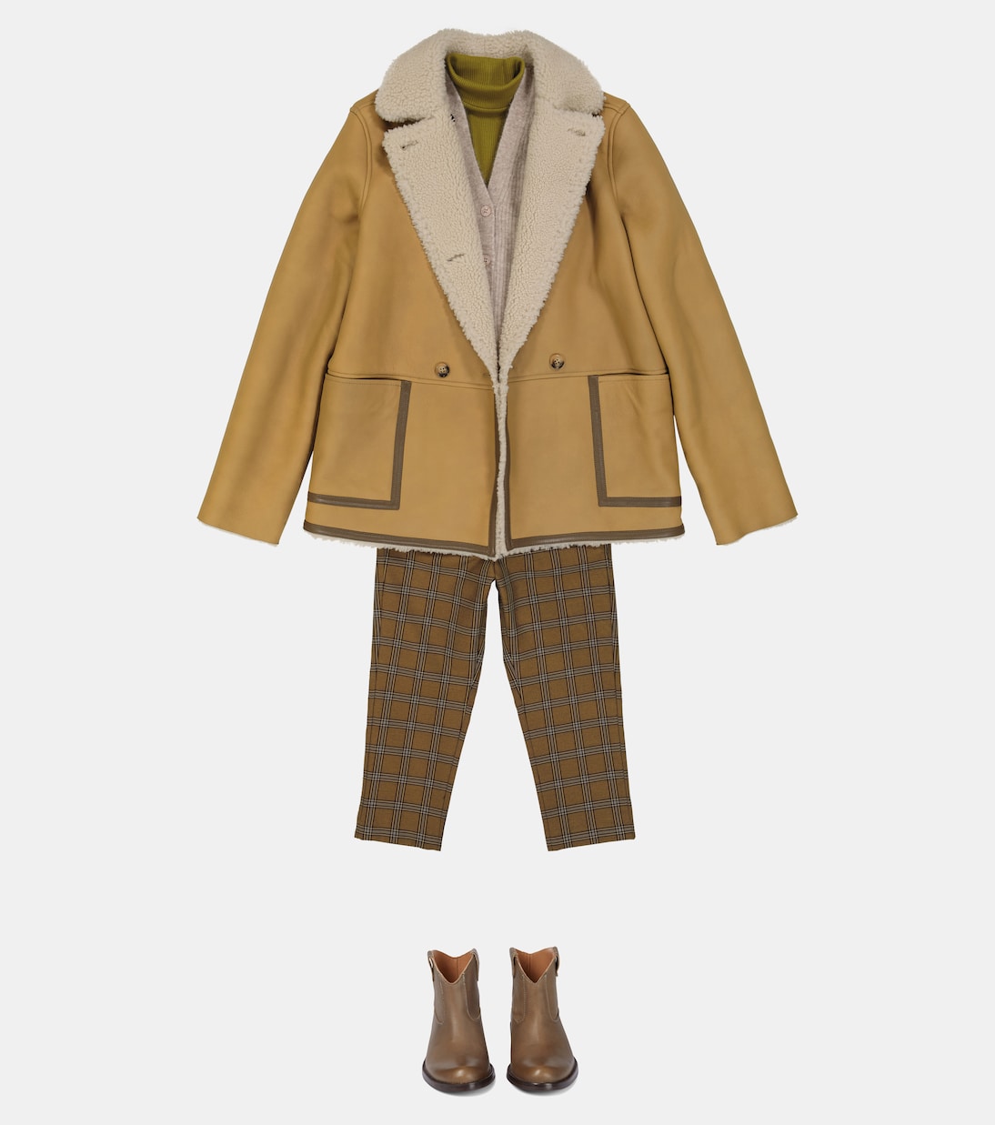 Tania shearling jacket | Bonpoint