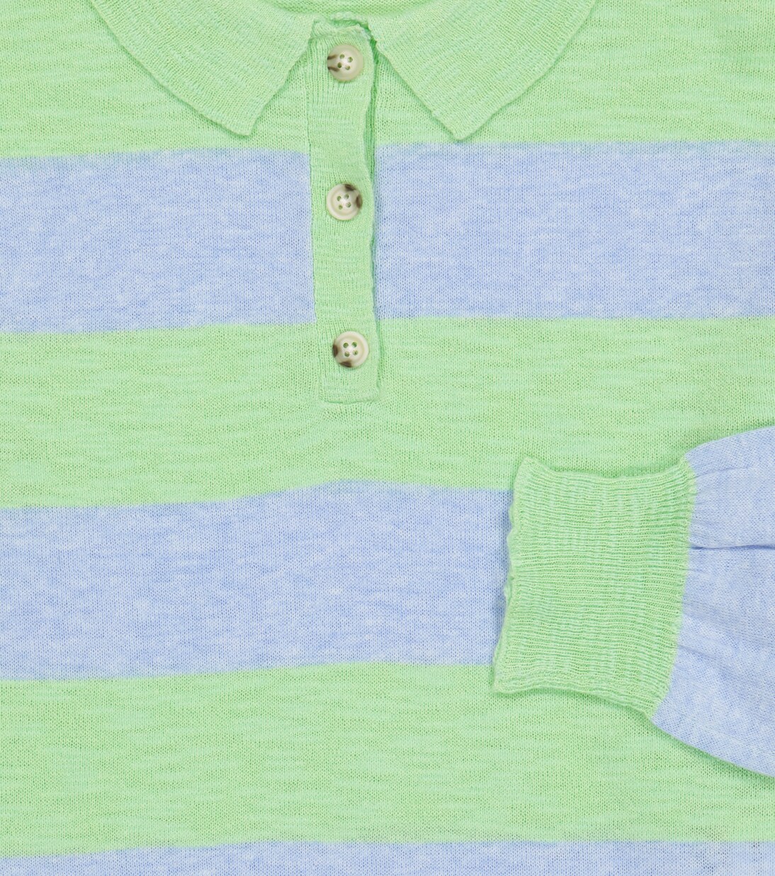 Pepper striped cotton-blend sweater | Morley