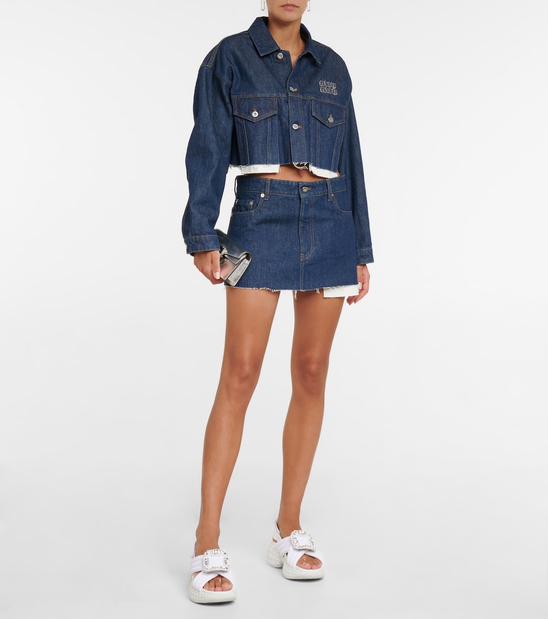 Verzierte Slingback-Sandalen Viv’ Run | Roger Vivier