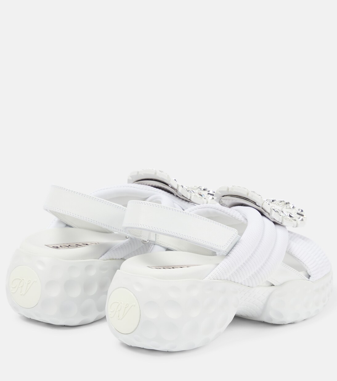 Verzierte Slingback-Sandalen Viv’ Run | Roger Vivier