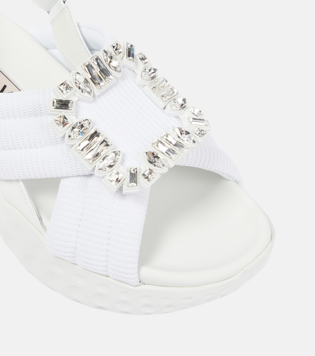 Verzierte Slingback-Sandalen Viv’ Run | Roger Vivier