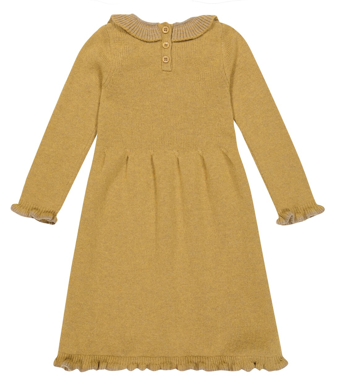 Robe Amberley en laine mélangée | Caramel