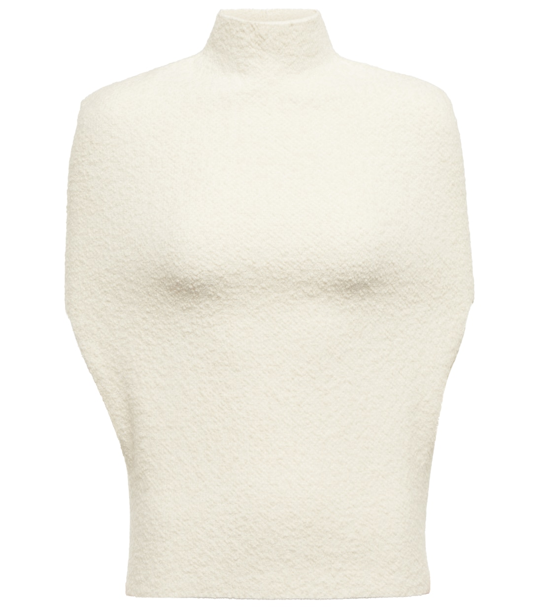 Turtleneck wool-blend top | Jil Sander