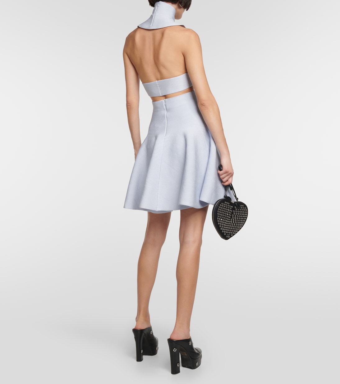 Ribbed-knit crop top | Alaïa