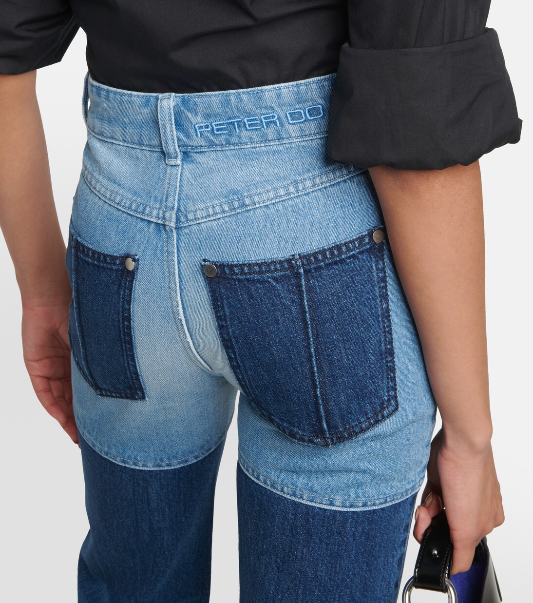 High-Rise Straight Jeans | Peter Do