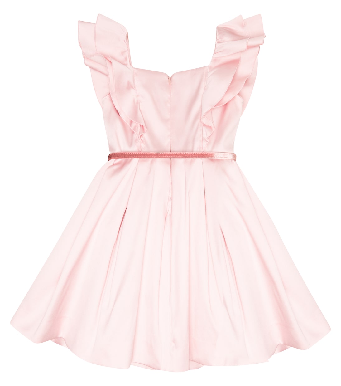 Belted faille dress | Monnalisa