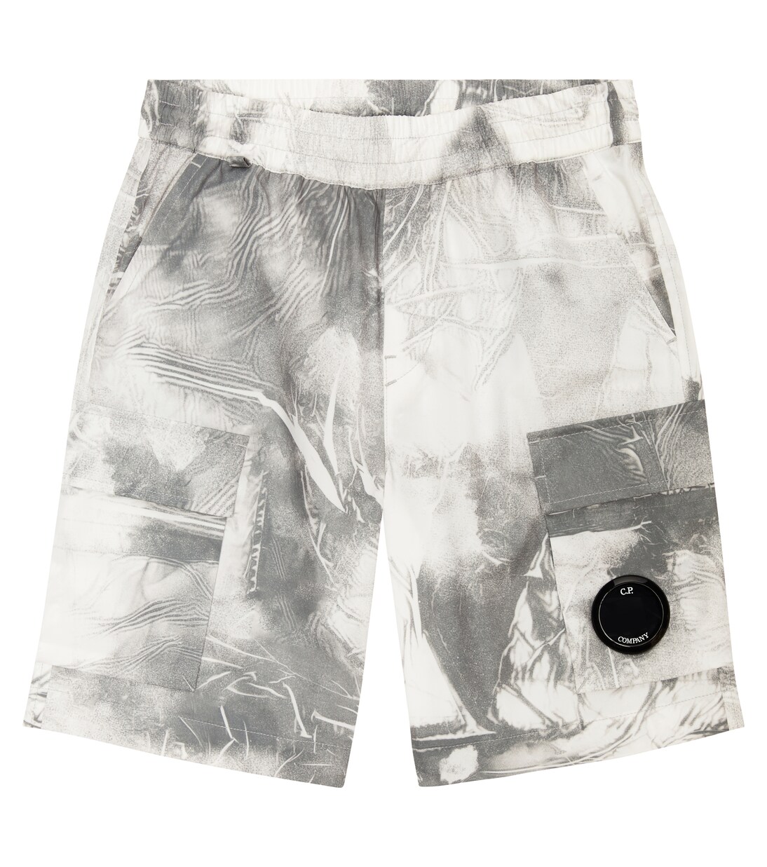 Printed cargo shorts | C.P. Company Kids