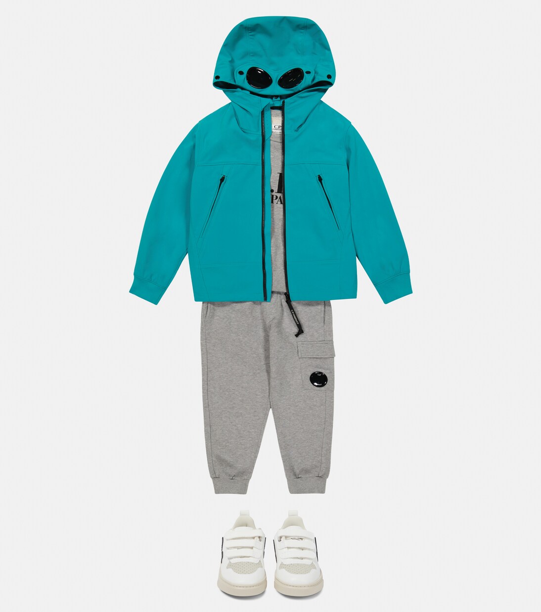 Chaqueta Shell-R Goggle | C.P. Company Kids