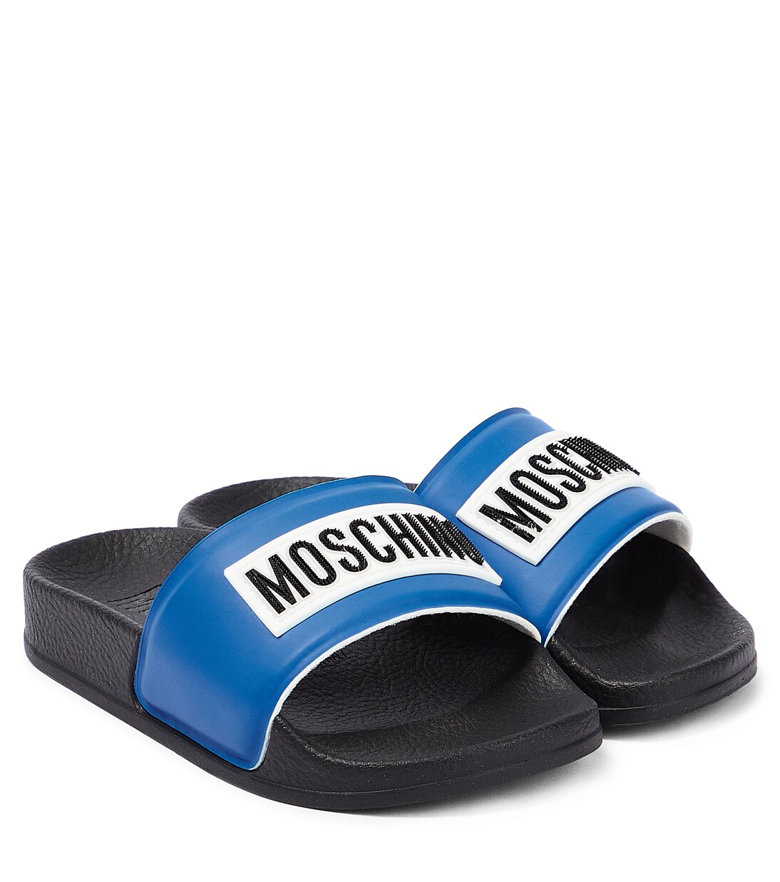 Logo rubber slides | Moschino Kids