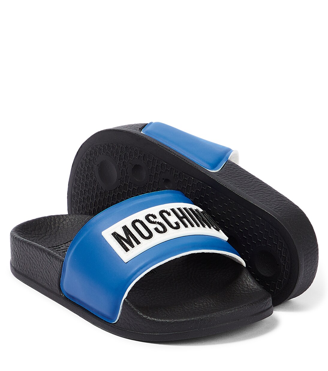 Logo rubber slides | Moschino Kids
