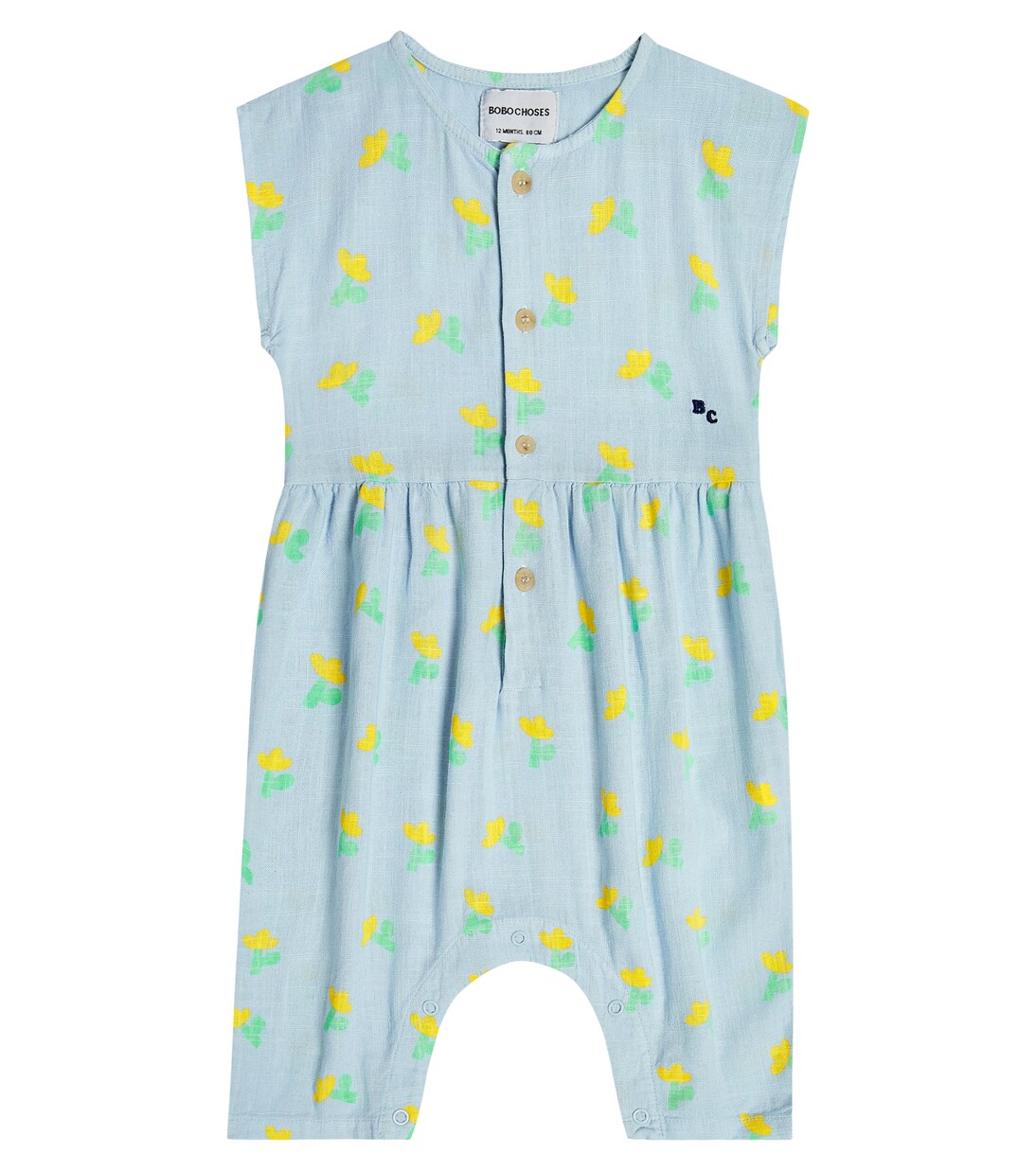 Baby Sea Flower bodysuit | Bobo Choses