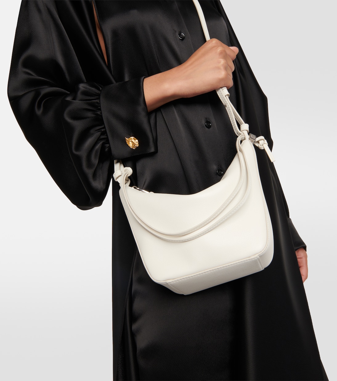 Bolso al hombro Hammock Mini de piel | Loewe