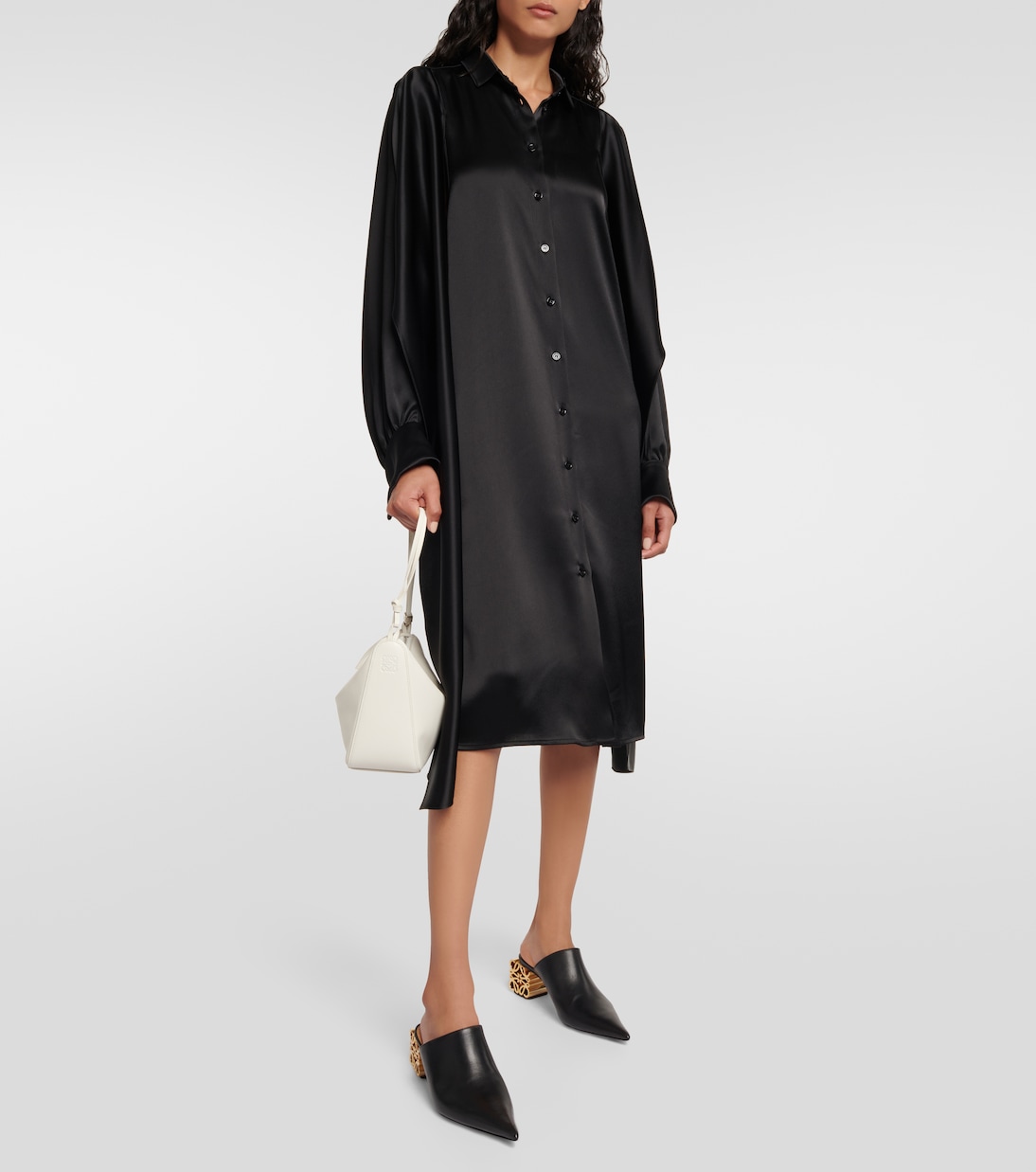 Bolso al hombro Hammock Mini de piel | Loewe