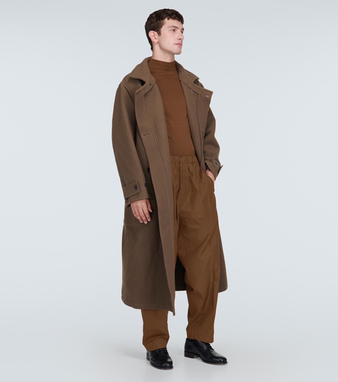 Pantalones rectos de seda | Lemaire