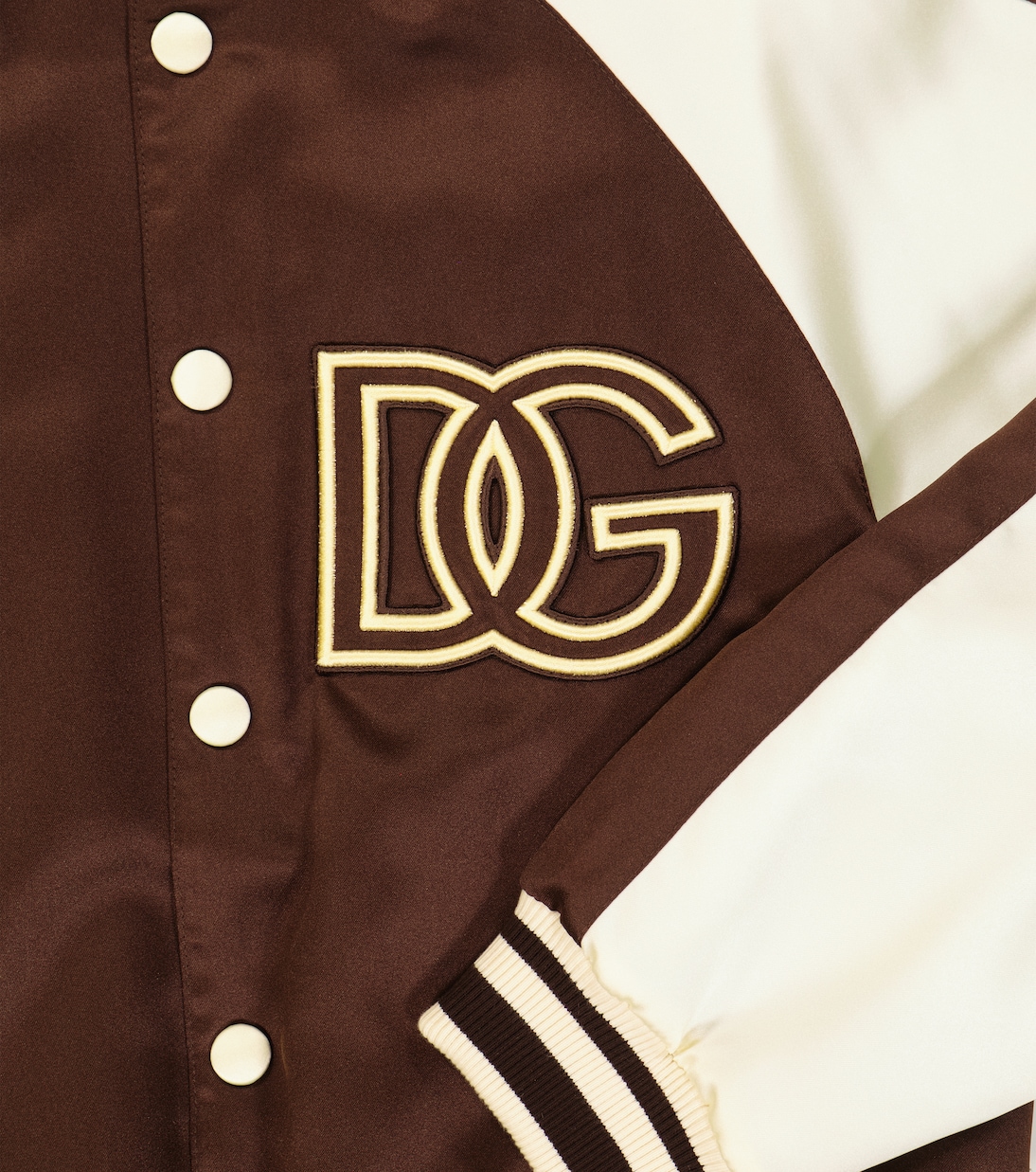 Logo varsity jacket | Dolce&Gabbana Kids