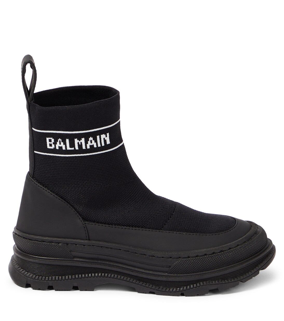 Logo sock boots | Balmain Kids