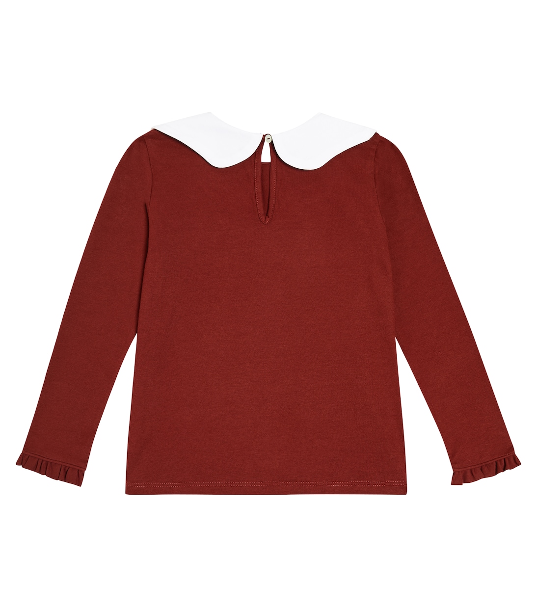 Iziar cotton jersey top | La Coqueta