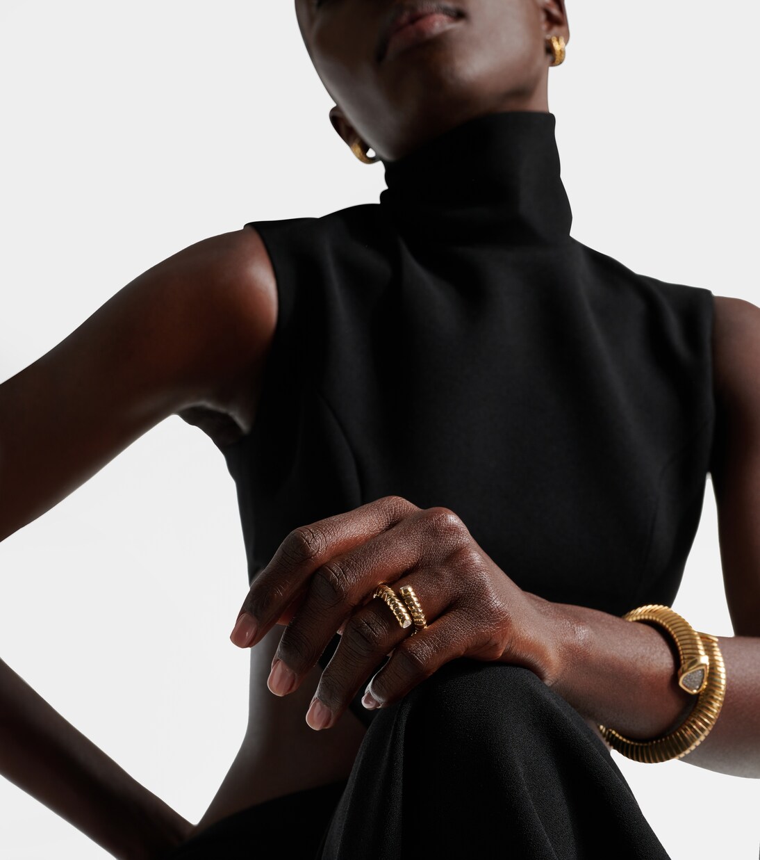 Bague Trisolina en or 18 ct et diamants | Marina B