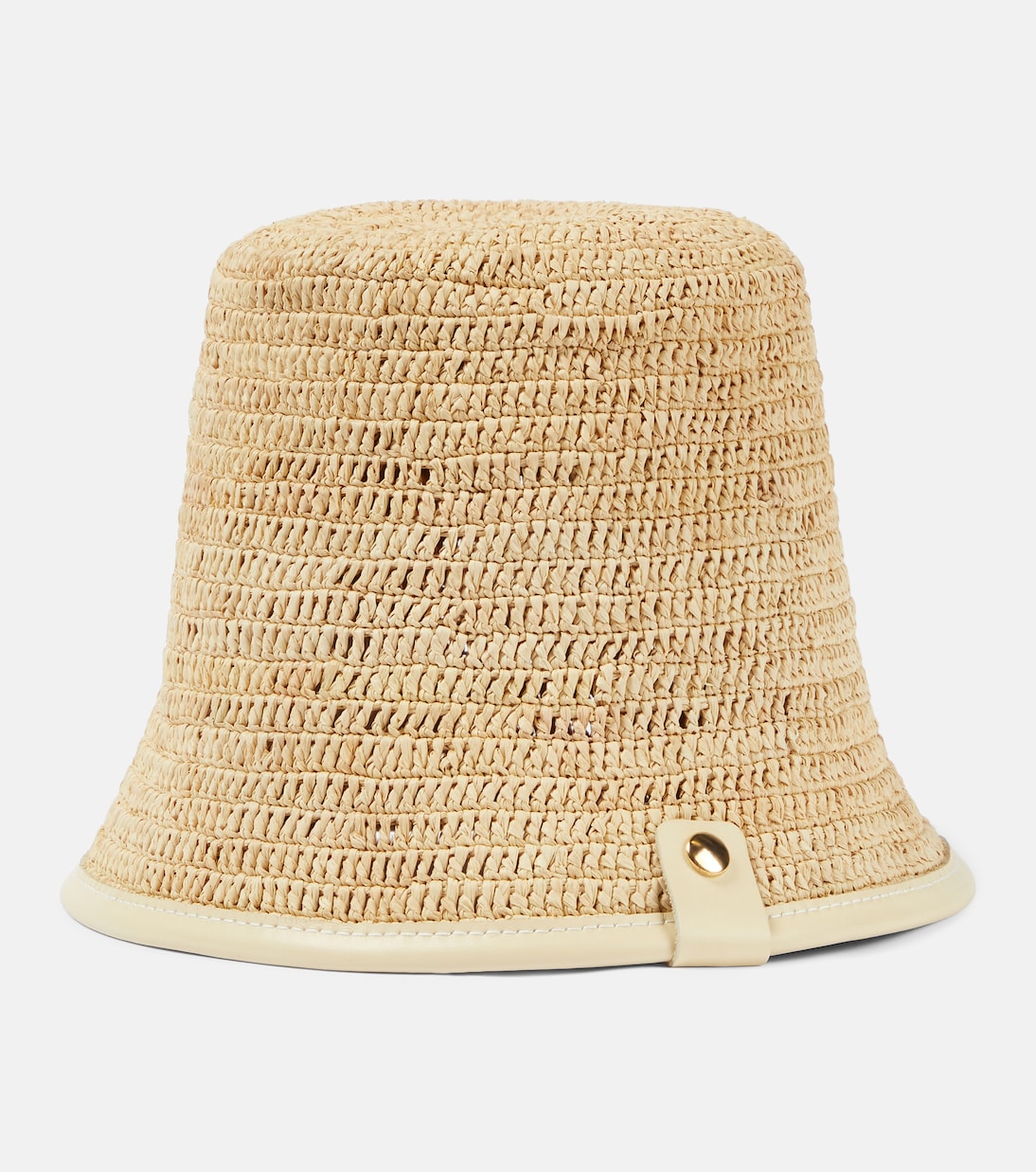 Le Bob Soli logo raffia bucket hat | Jacquemus