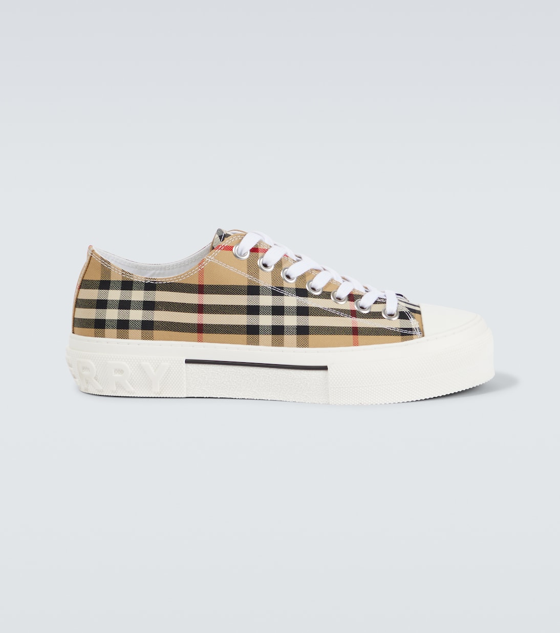 Burberry Check canvas sneakers | Burberry
