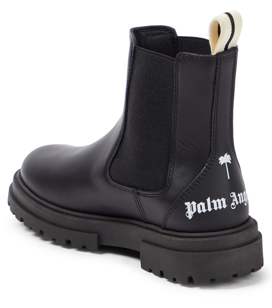 Leather Chelsea boots | Palm Angels Kids