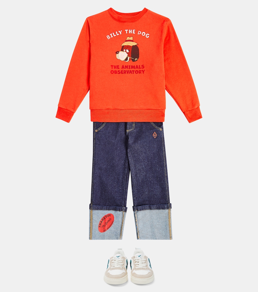 V-10 leather sneakers | Veja Kids