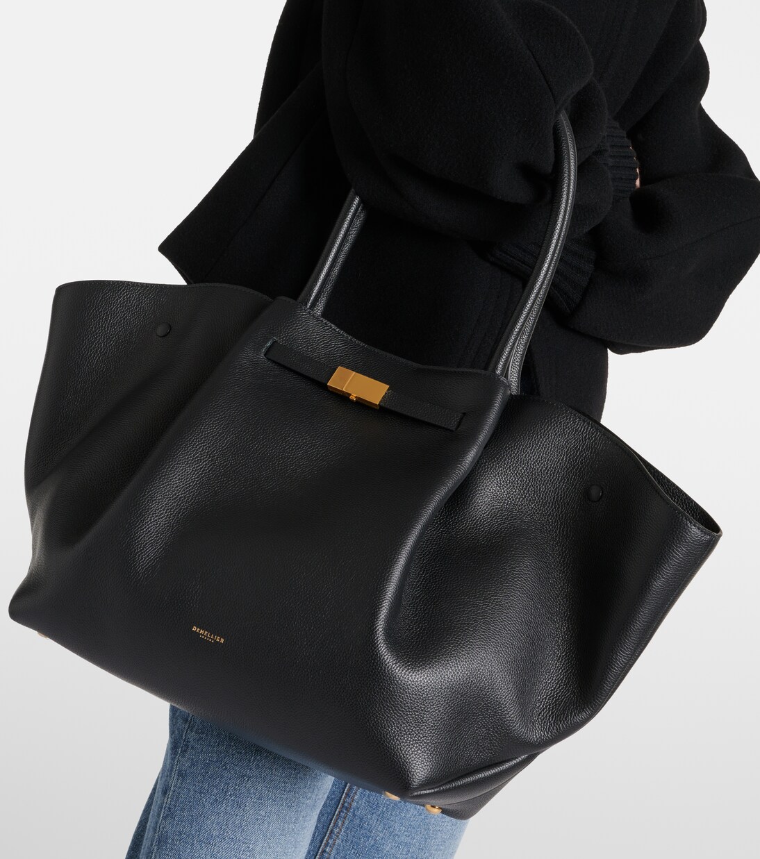 The New York leather tote bag | DeMellier