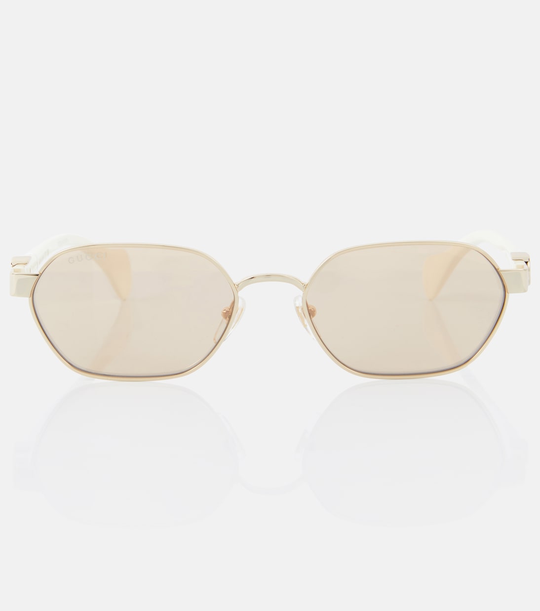 Running Mini rectangular sunglasses | Gucci